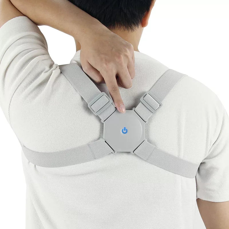 Smart Posture Brace with Adjustable Back Support Sensor