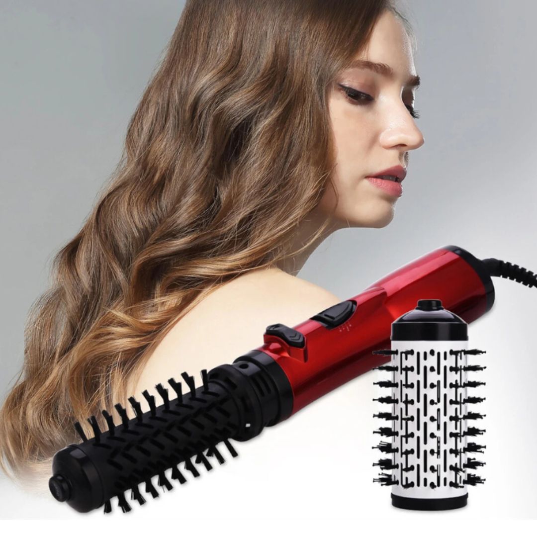 Rotating Ionic Hot Air Brush Hair Styling Tool