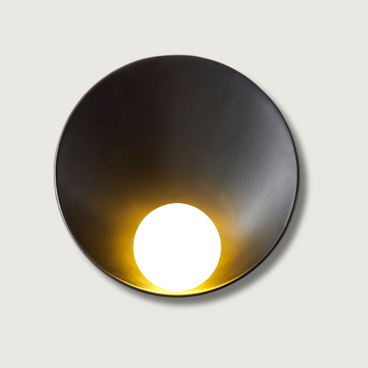 LumaSphere – Round Nordic Wall Lamp for Contemporary Atmosphere