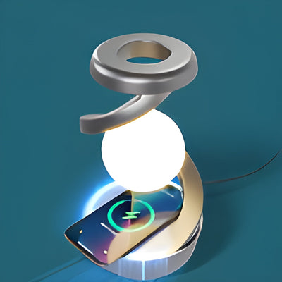 LED Table Lamp with Wireless Charging