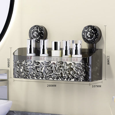 Bathroom Suction Cup Shelf – Easy Storage Solution