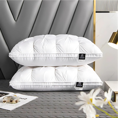 Goose Down Pillow for Comfortable Restful Sleep