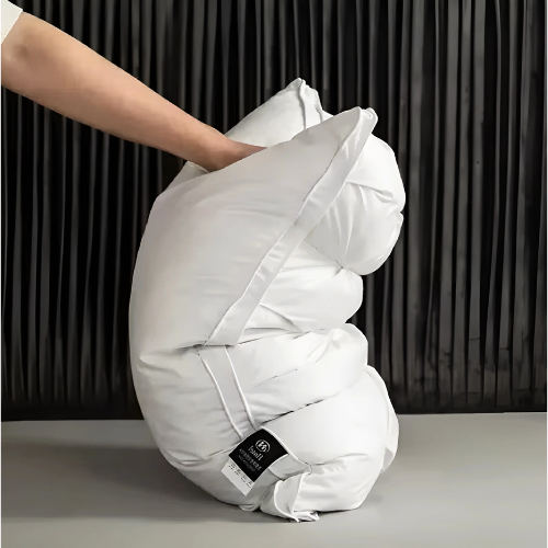 Goose Down Pillow for Comfortable Restful Sleep