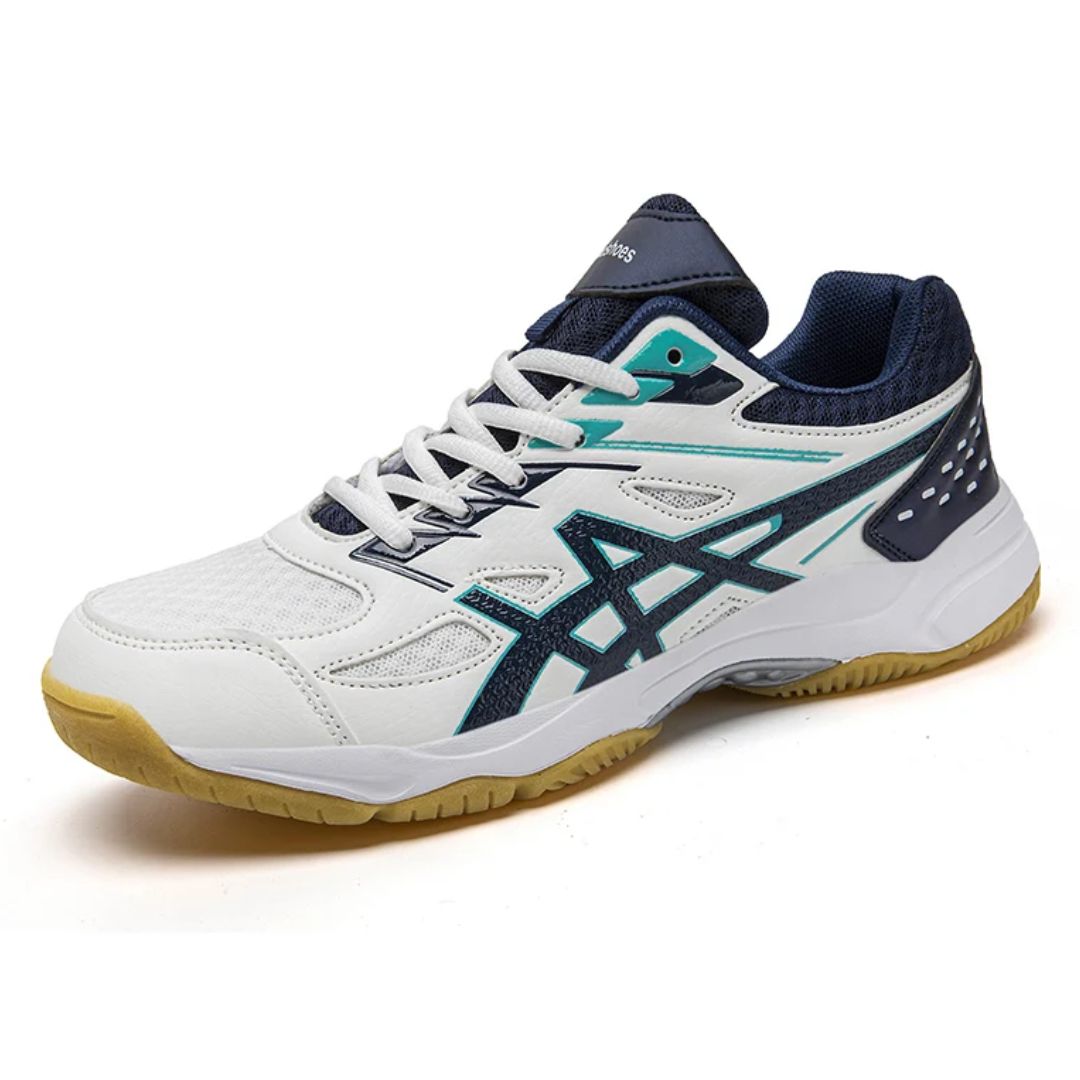 Flexible Shock-Absorbing Badminton Shoes with Grip