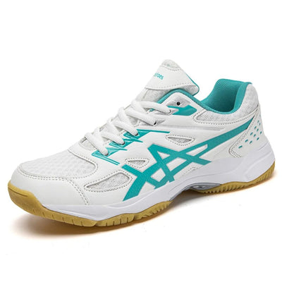Flexible Shock-Absorbing Badminton Shoes with Grip