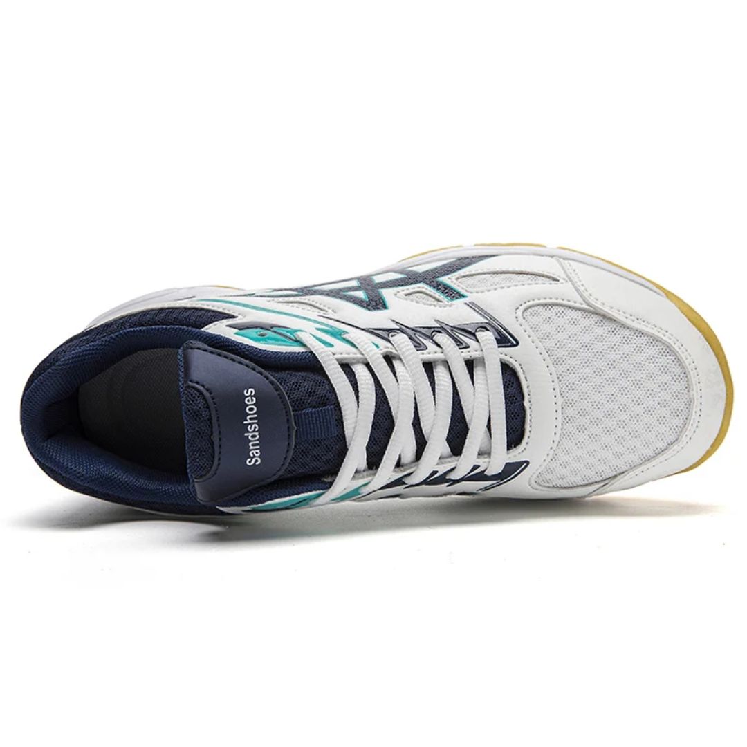 Flexible Shock-Absorbing Badminton Shoes with Grip