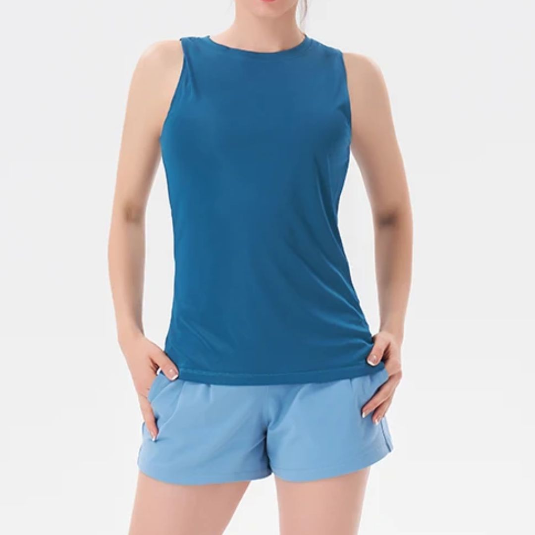 Clara Sleeveless Running Hoodie