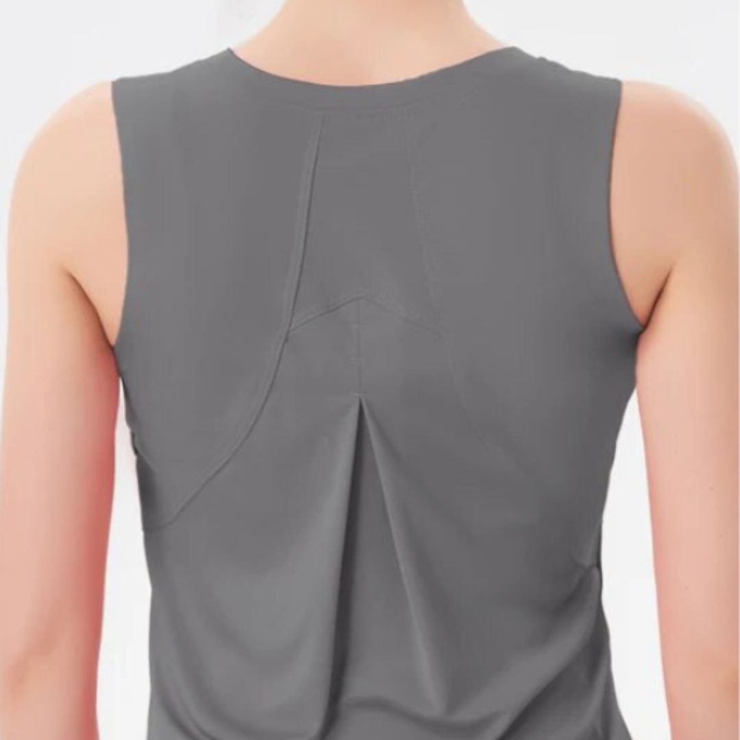 Clara Sleeveless Running Hoodie