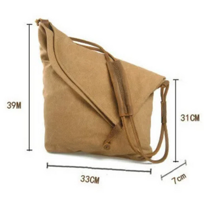 Soft Shoulder Bag with Zipper Closure