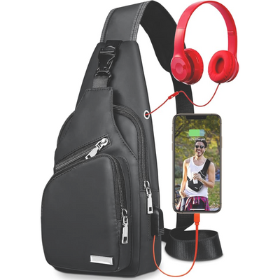 Waterproof Sling Bag for Travel and Hiking