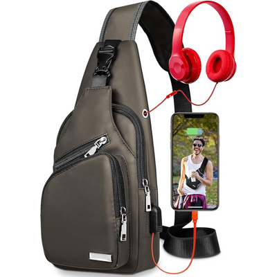 Waterproof Sling Bag for Travel and Hiking