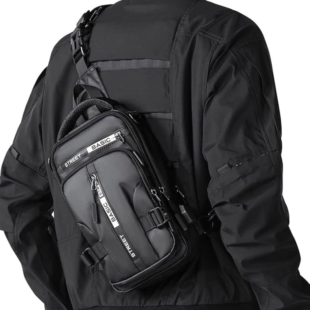 Compact Crossbody Sling Backpack for Travel & Hiking