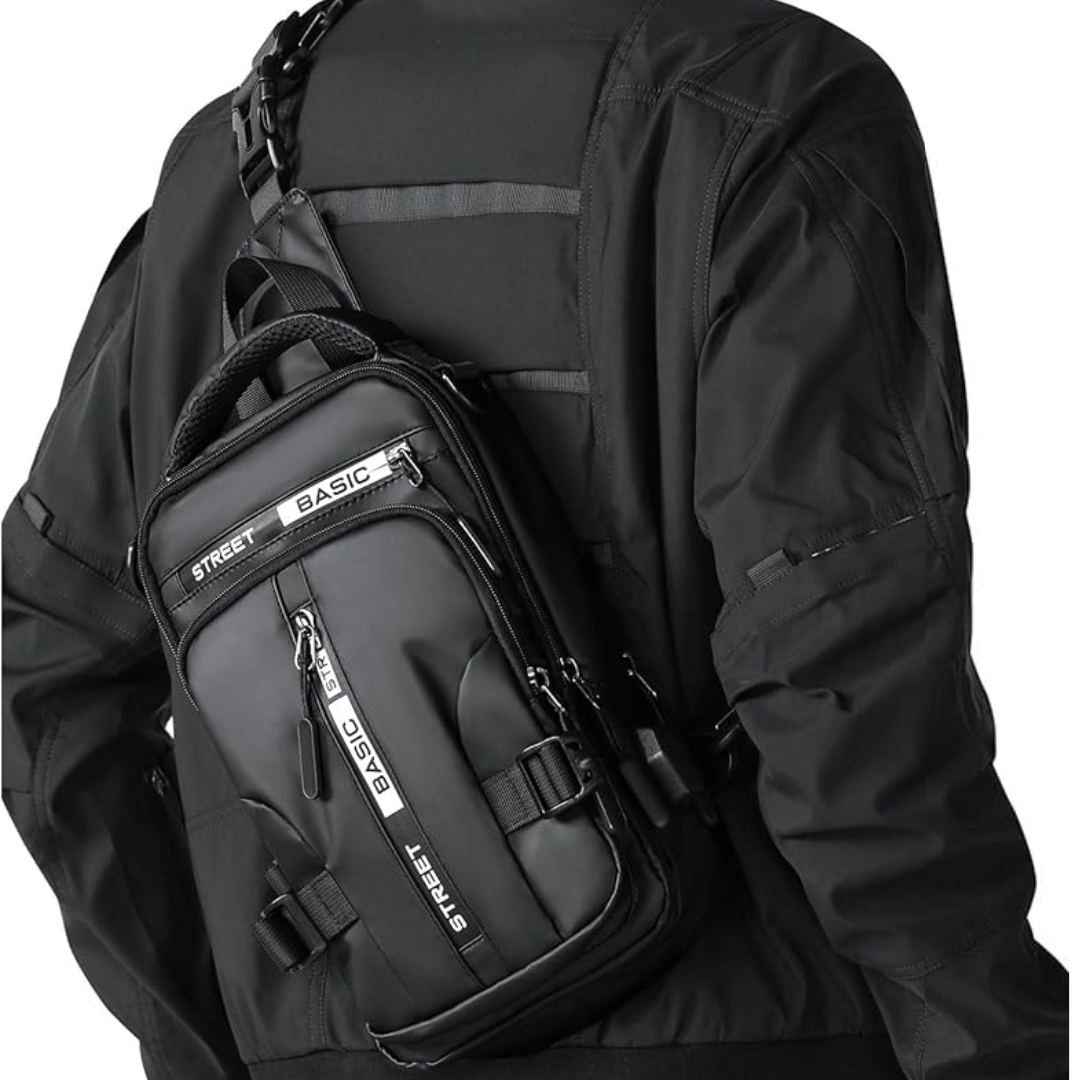 Compact Crossbody Sling Backpack for Travel & Hiking