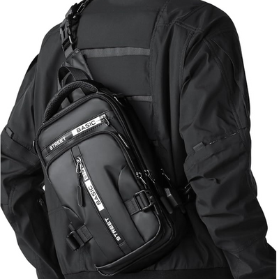 Compact Crossbody Sling Backpack for Travel & Hiking