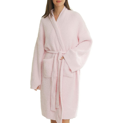 Women’s Leopard Print Spa Bathrobe – Lightweight