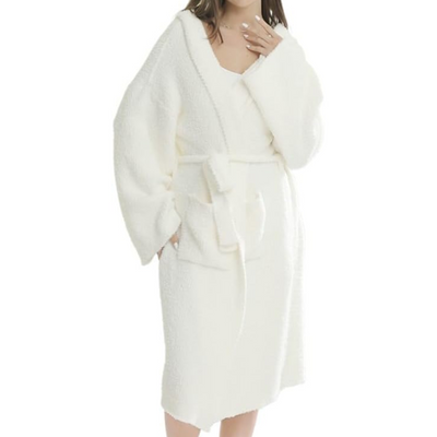 Women’s Leopard Print Spa Bathrobe – Lightweight