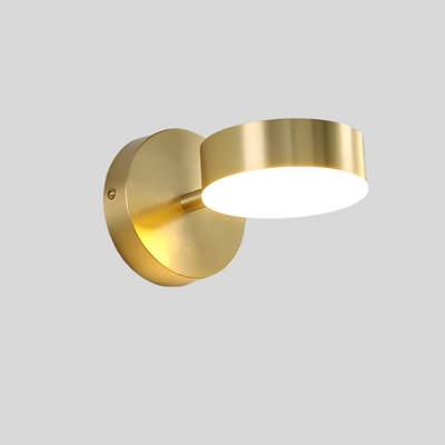 Scandinavian Copper LED Wall Lamps