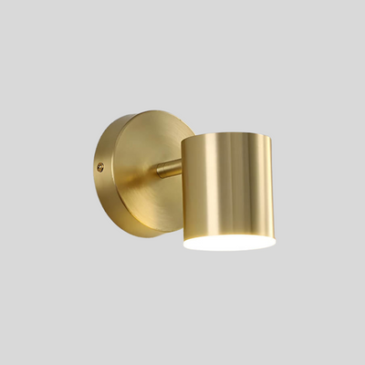 Scandinavian Copper LED Wall Lamps