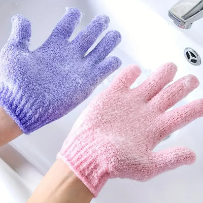 Exfoliating Bath Gloves for Shower – 2 Pack