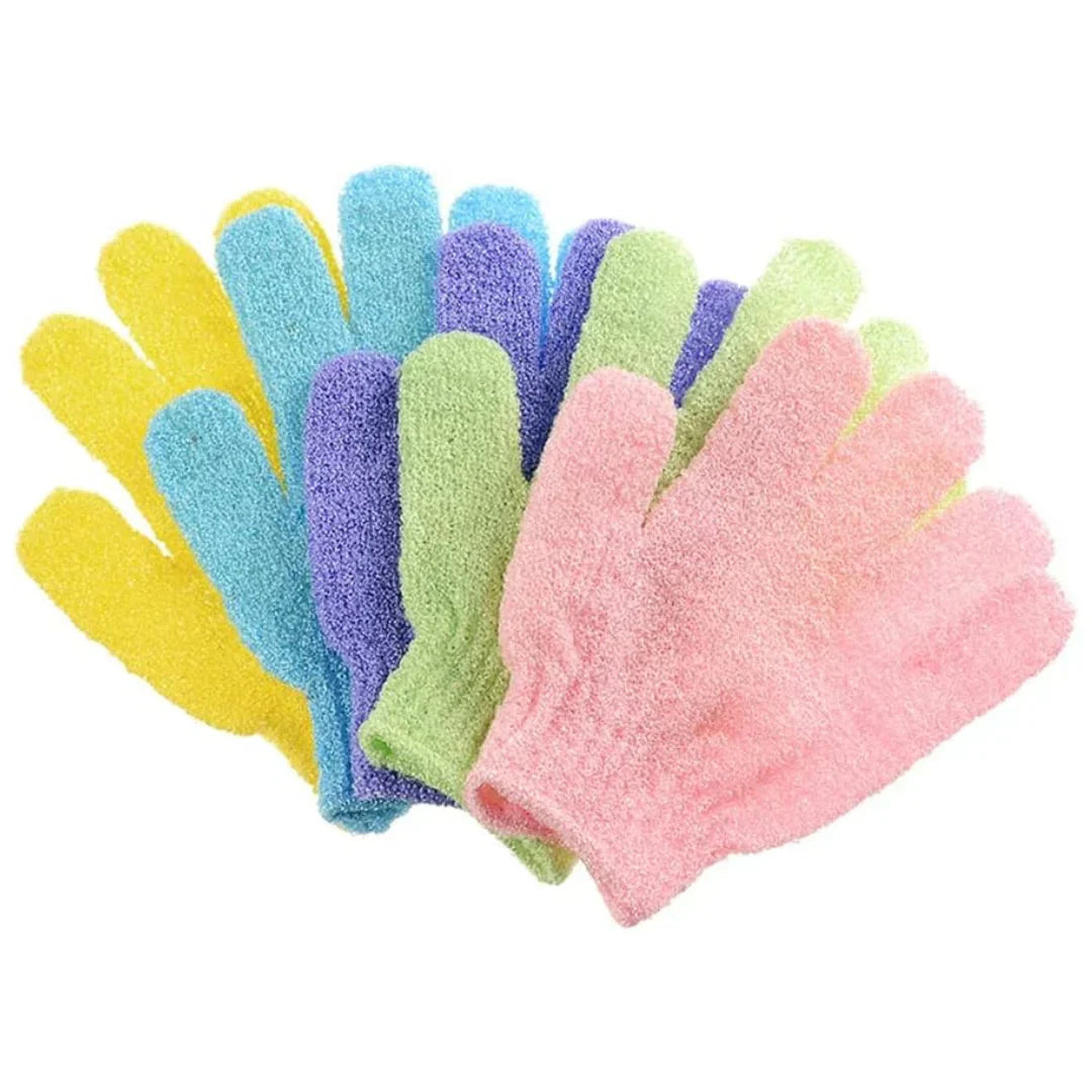 Exfoliating Bath Gloves for Shower – 2 Pack