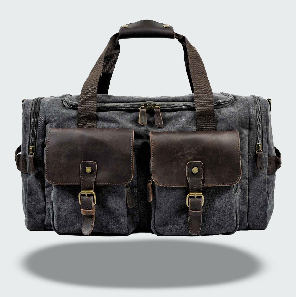 Vanguard Waxed Canvas & Leather Travel Duffle – 36.5L