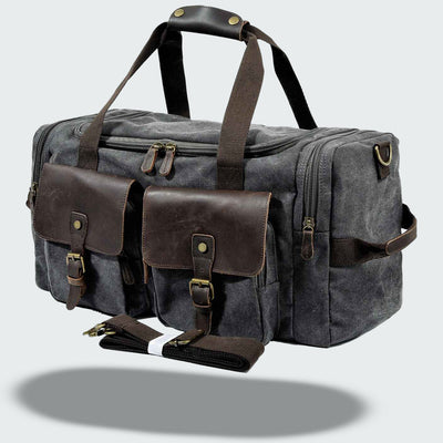 Vanguard Waxed Canvas & Leather Travel Duffle – 36.5L