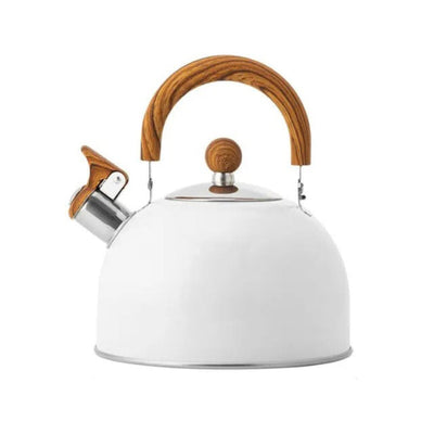 Stainless Steel Whistling Kettle with Ergonomic Handle