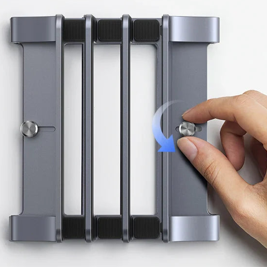 Foldable Aluminum Laptop Stand for 10–17” Devices