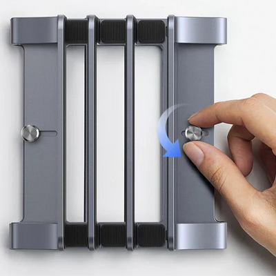 Foldable Aluminum Laptop Stand for 10–17” Devices