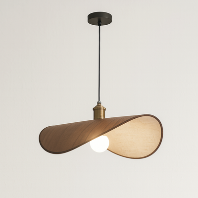 Wabi Sabi Flower Pendant Lamp for Modern Minimalist Interiors