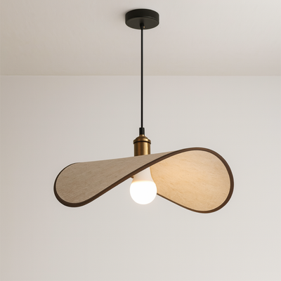 Wabi Sabi Flower Pendant Lamp for Modern Minimalist Interiors