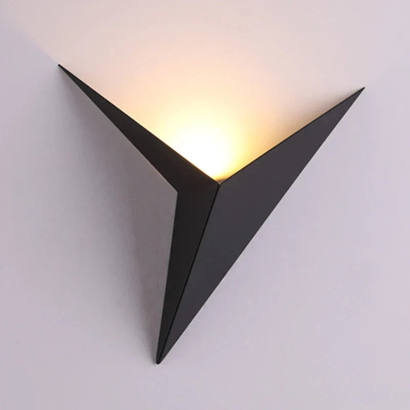 Modern LED Triangular Wall Lamp for Stylish Interiors