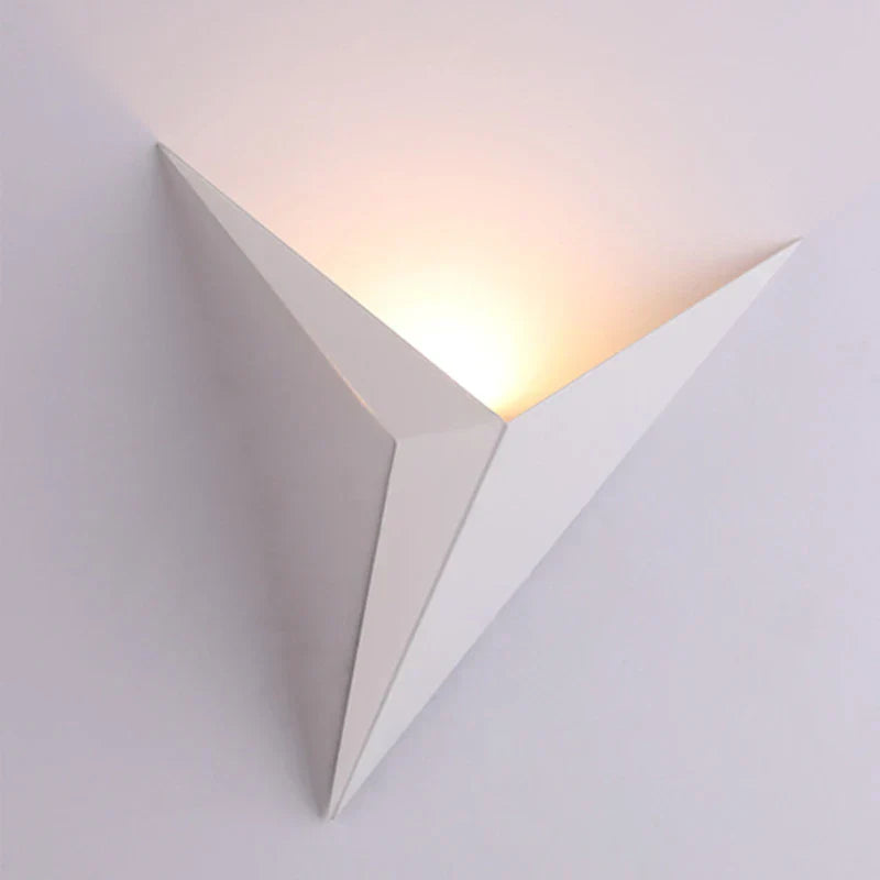 Modern LED Triangular Wall Lamp for Stylish Interiors