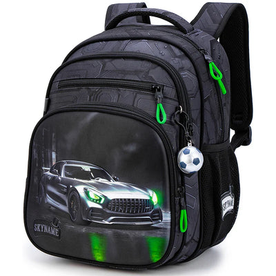 Waterproof Backpack for Boys 7+ – Lightweight School Bag (30x40 cm)