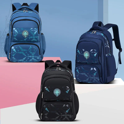 Waterproof Ergonomic Backpack for Kids (Grades 3–6) – Unisex & Lightweight
