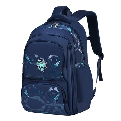 Waterproof Ergonomic Backpack for Kids (Grades 3–6) – Unisex & Lightweight