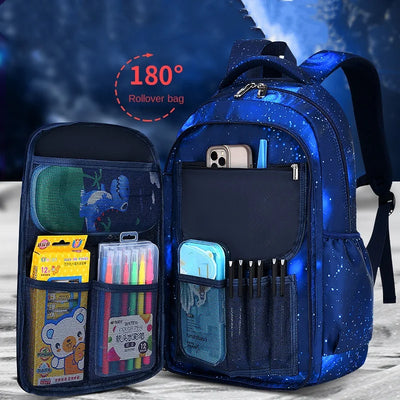 Ergoboy –  Waterproof Backpack for Boys – Grades 1–6 (40x30 cm)