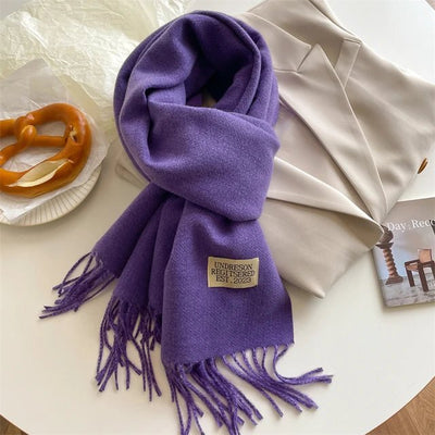Meriva Soft Warm Wool Scarf for Men and Women
