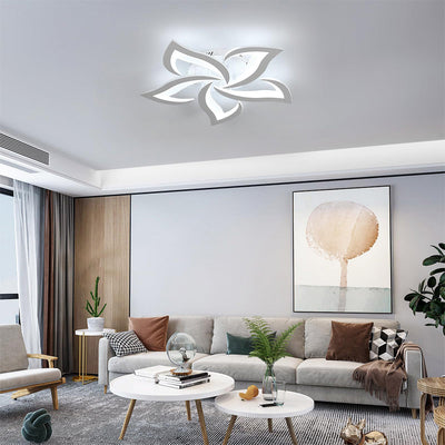 Modern Flower-Shaped LED Ceiling Light for Home Décor