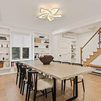Modern Flower-Shaped LED Ceiling Light for Home Décor