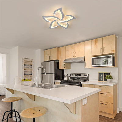 Modern Flower-Shaped LED Ceiling Light for Home Décor