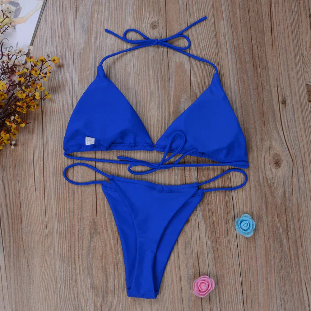 Trendy Women’s Bikini Set with Stretch Fabric – Elena