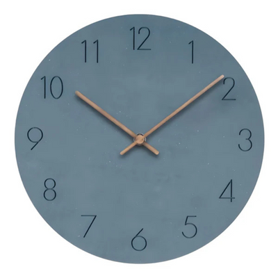 Modern Silent Wooden Wall Clock – Minimalist Design