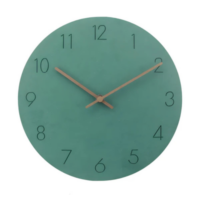Modern Silent Wooden Wall Clock – Minimalist Design