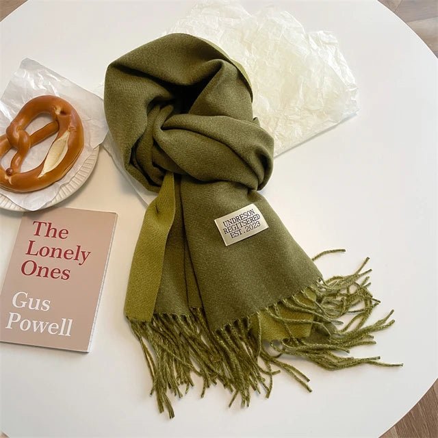 Meriva Soft Warm Wool Scarf for Men and Women