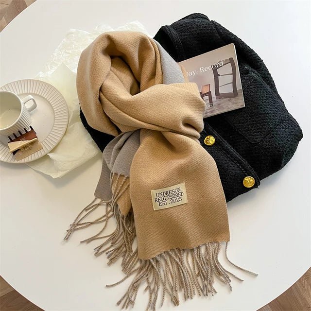 Meriva Soft Warm Wool Scarf for Men and Women