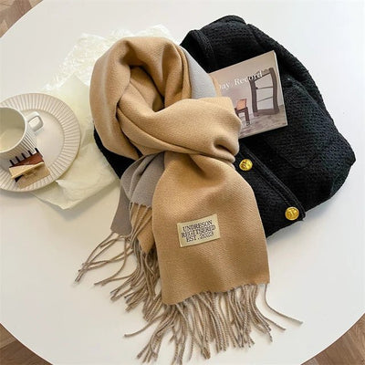 Meriva Soft Warm Wool Scarf for Men and Women