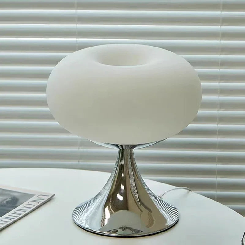 Antique Apple Table Lamp with Vintage Bauhaus Design