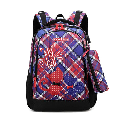 Hard Shell School Backpack for Boys with USB Port – Soccer Design