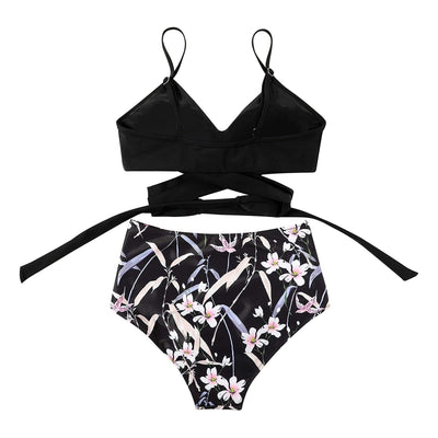 Belle High Waisted Bikini – Colorful Women’s Swimwear Set